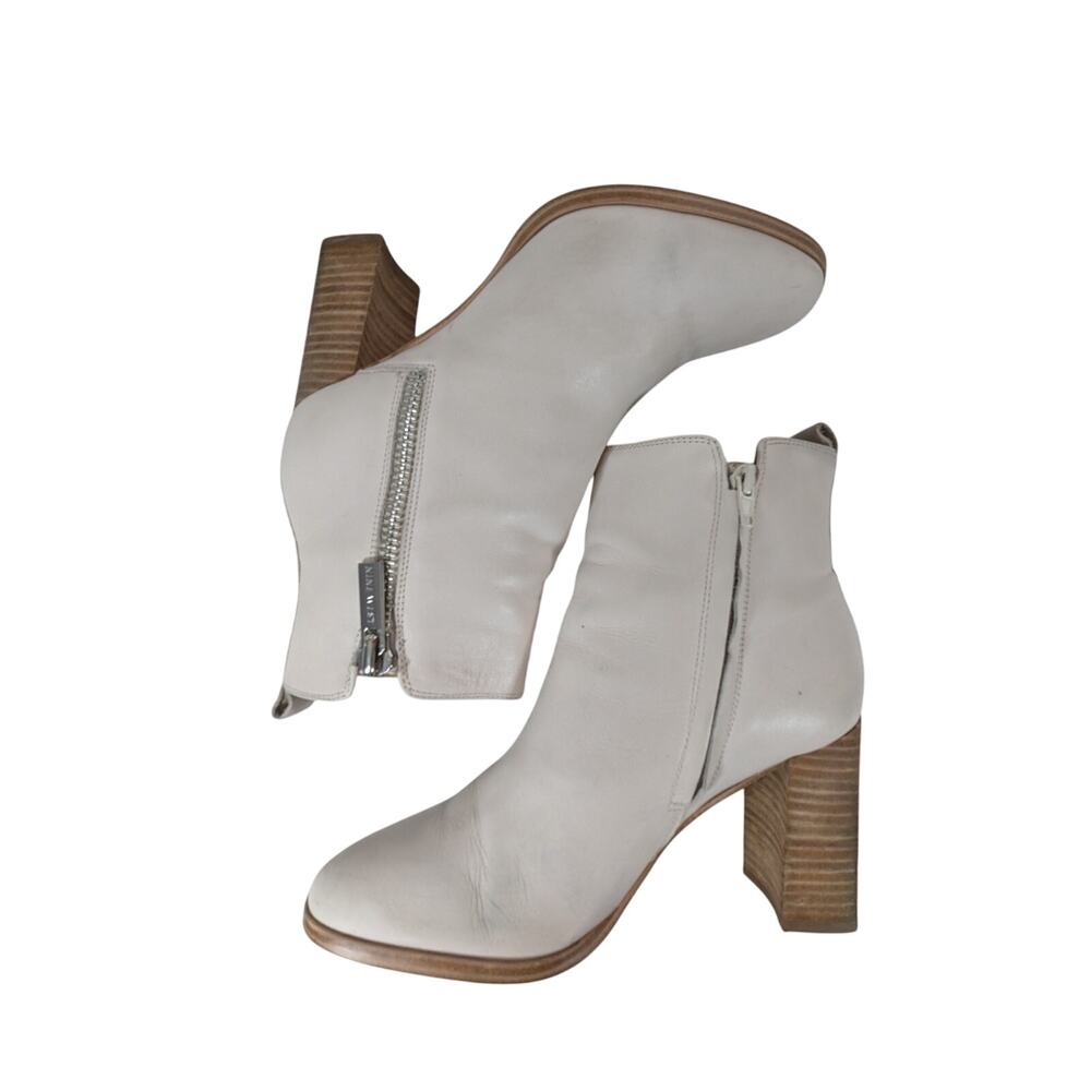 Nine West Cream Ankle Booties - Picture 6 of 10